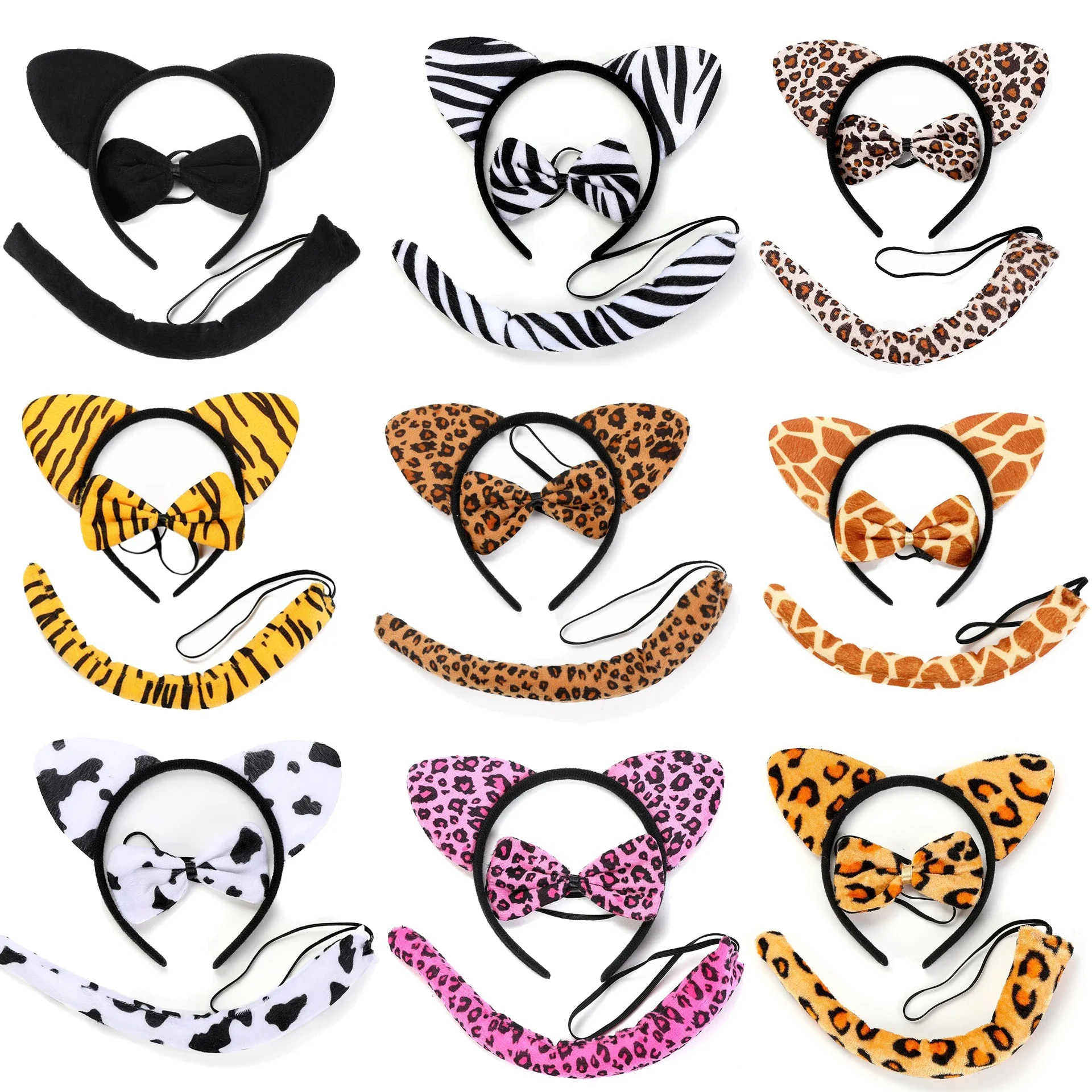 Anime Cosplay Simple - Leopard Cat Ear Headband for Cat