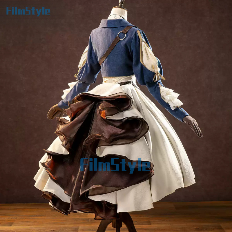 Violet Evergarden Cosplay Cost - Violet Evergarden Dress ulasan dan harga