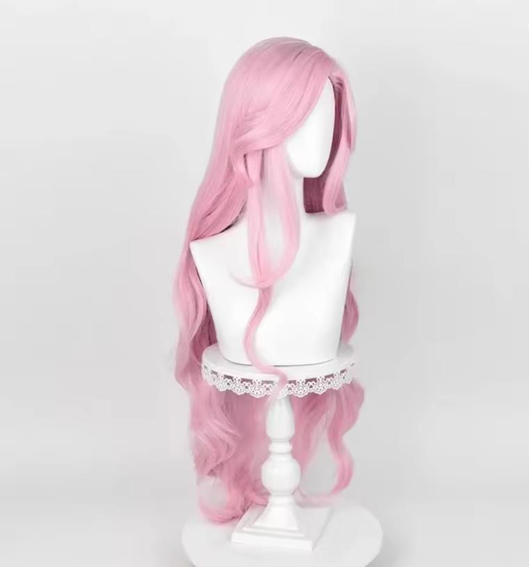 Anime Fluttershy Wigs Long Wav - Cosplay Anime Pink Hair ulasan dan harga