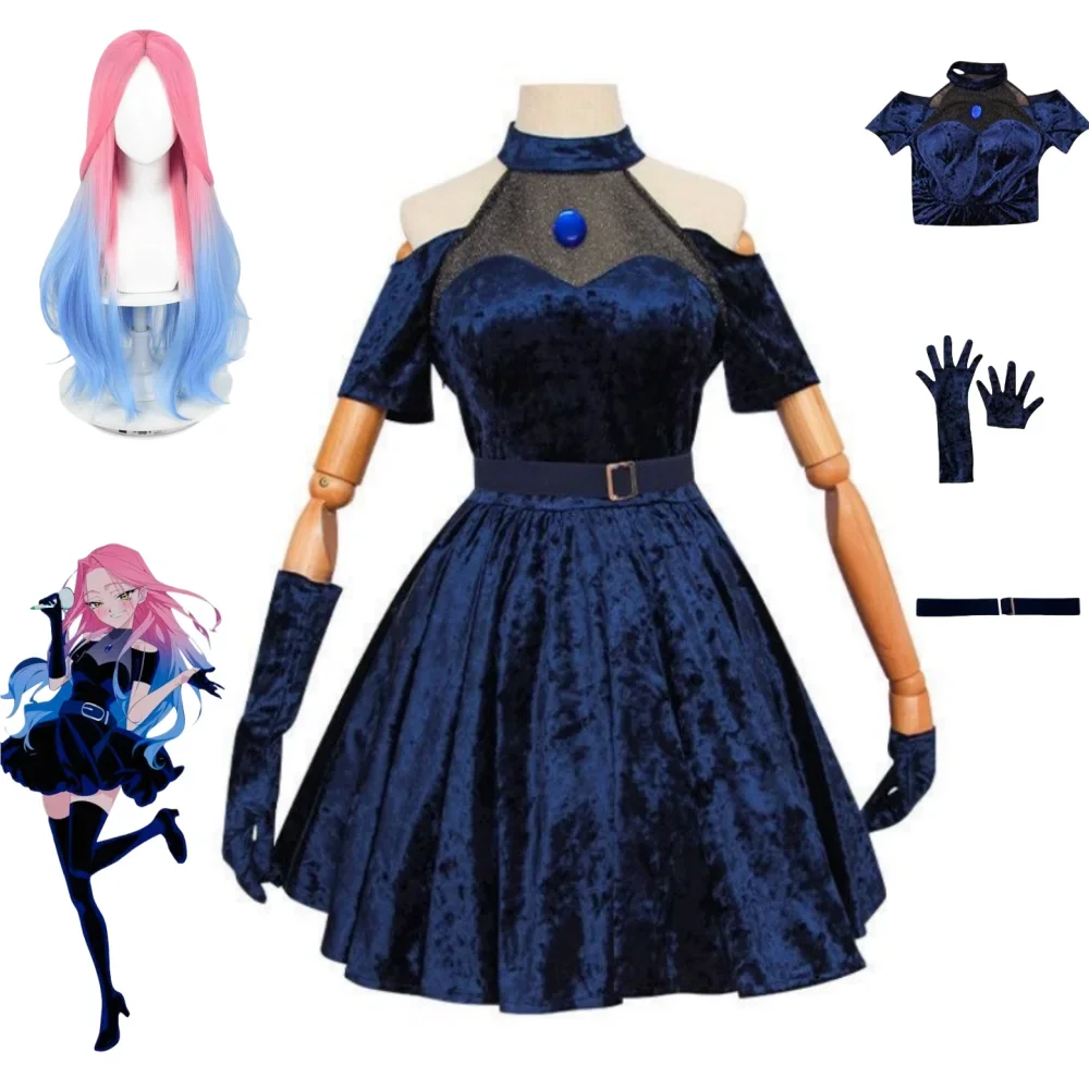 2026  Mizi Cosplay Costume Ani - Cosplay Anime Pink Hair ulasan dan harga