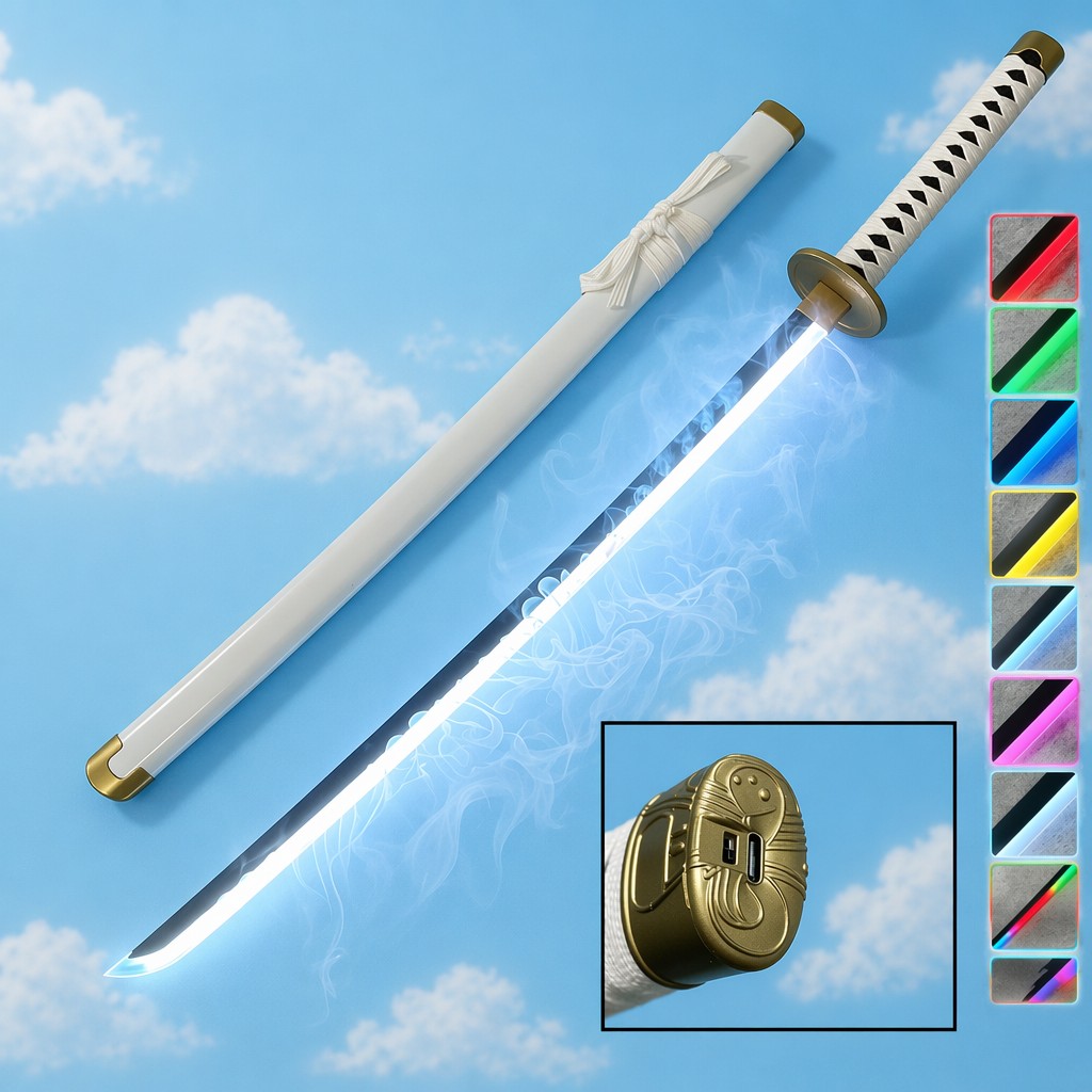 40inch One Piece Roronoa Zoro  - Anime Cosplay Katana ulasan dan harga