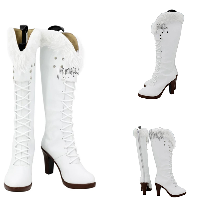 Nico Robin White Long Cosplay  - Anime Cosplay Nico Robin ulasan dan harga