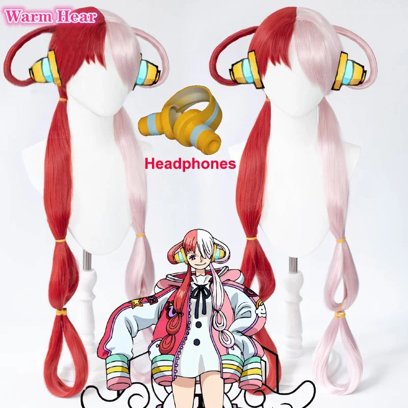 2026 Anime UTA Red Pink Heat R - Cosplay Anime Pink Hair ulasan dan harga