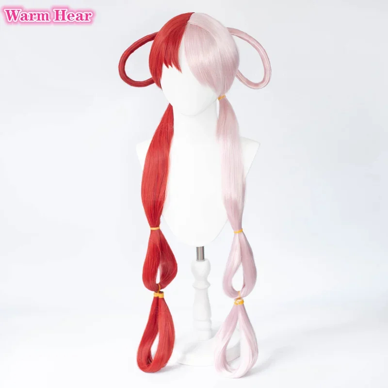 2026 Anime UTA Red Pink Heat R - Cosplay Anime Pink Hair ulasan dan harga
