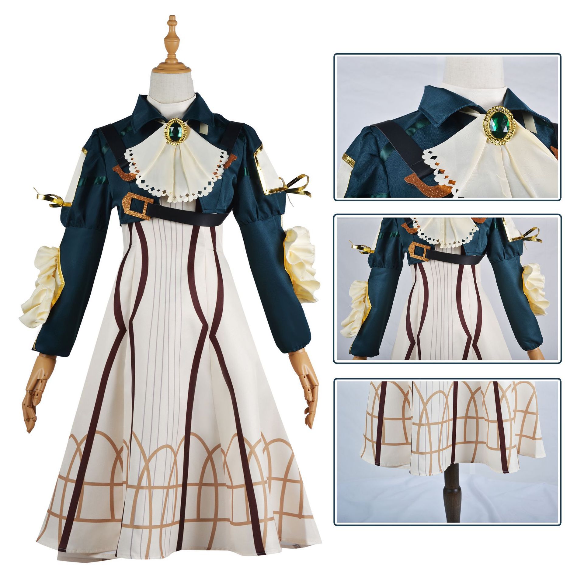 Anime Violet Evergarden Cospla - Violet Evergarden Dress ulasan dan harga