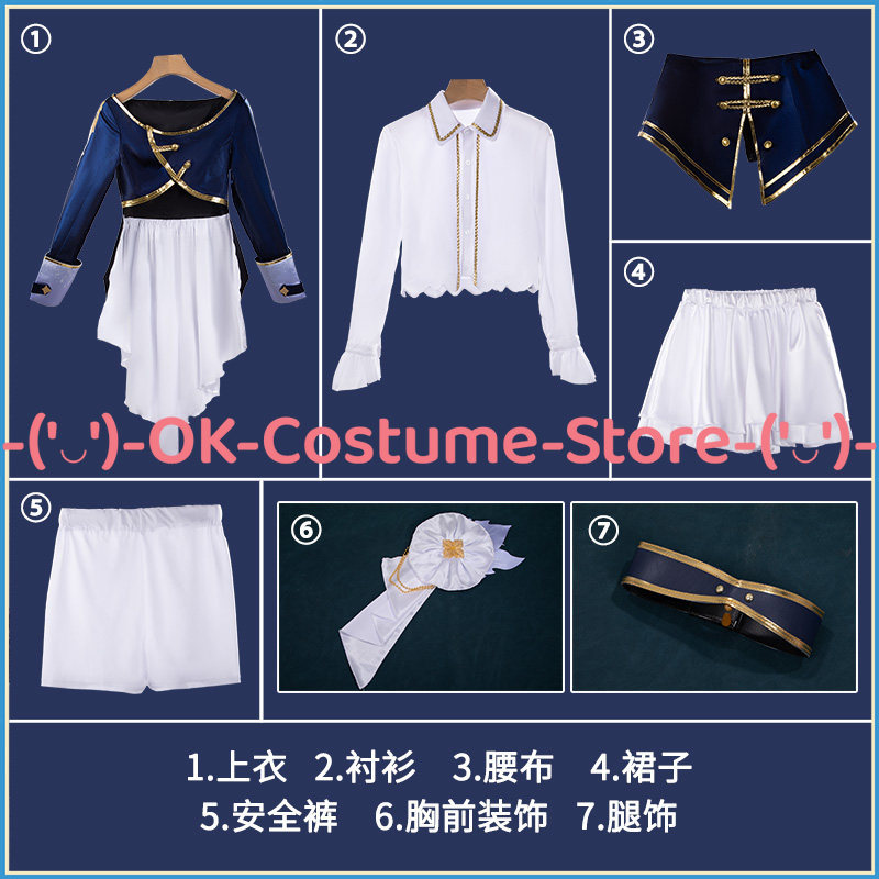 [Customized Size] NIJISANJI VT - Anime Cosplay Live ulasan dan harga