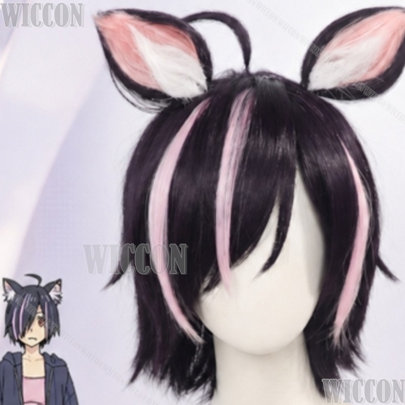 Chainsmoker Cat Cosplay Hameko - Cosplay Anime Pink Hair ulasan dan harga