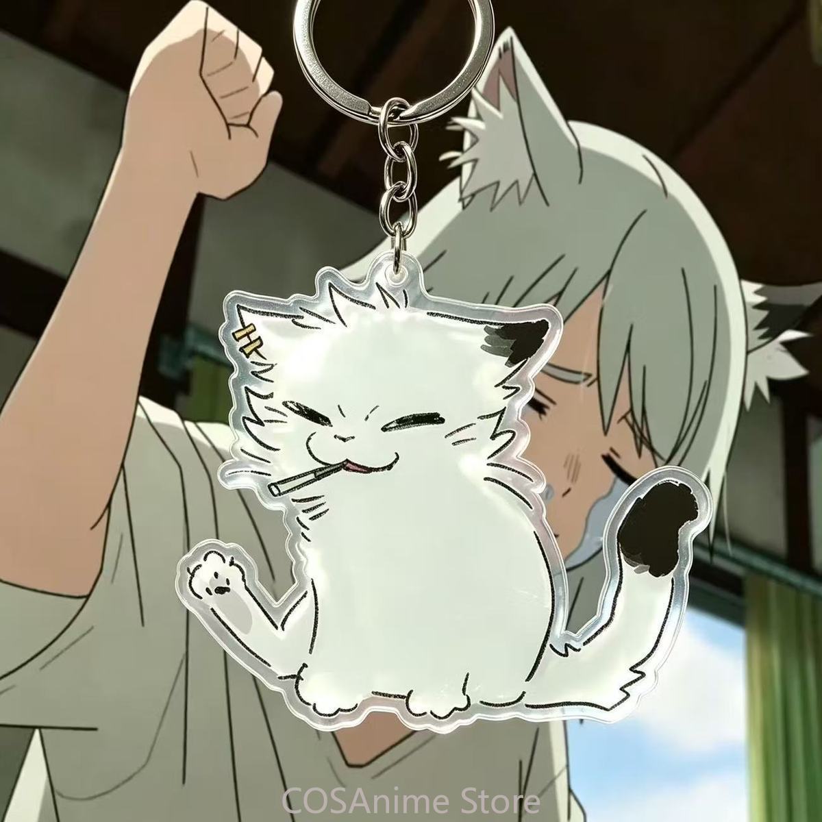 Yani Neko Chainsmoker Cat Keyc - Anime Cosplay Manga ulasan dan harga