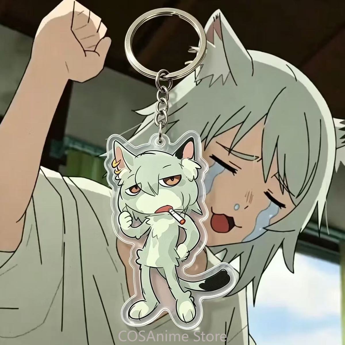Yani Neko Chainsmoker Cat Keyc - Anime Cosplay Manga ulasan dan harga
