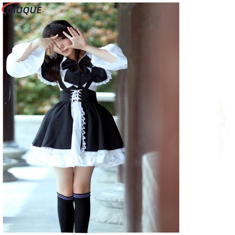Women Maid Dress Anime Long Dr - Anime Cosplay Cafe ulasan dan harga