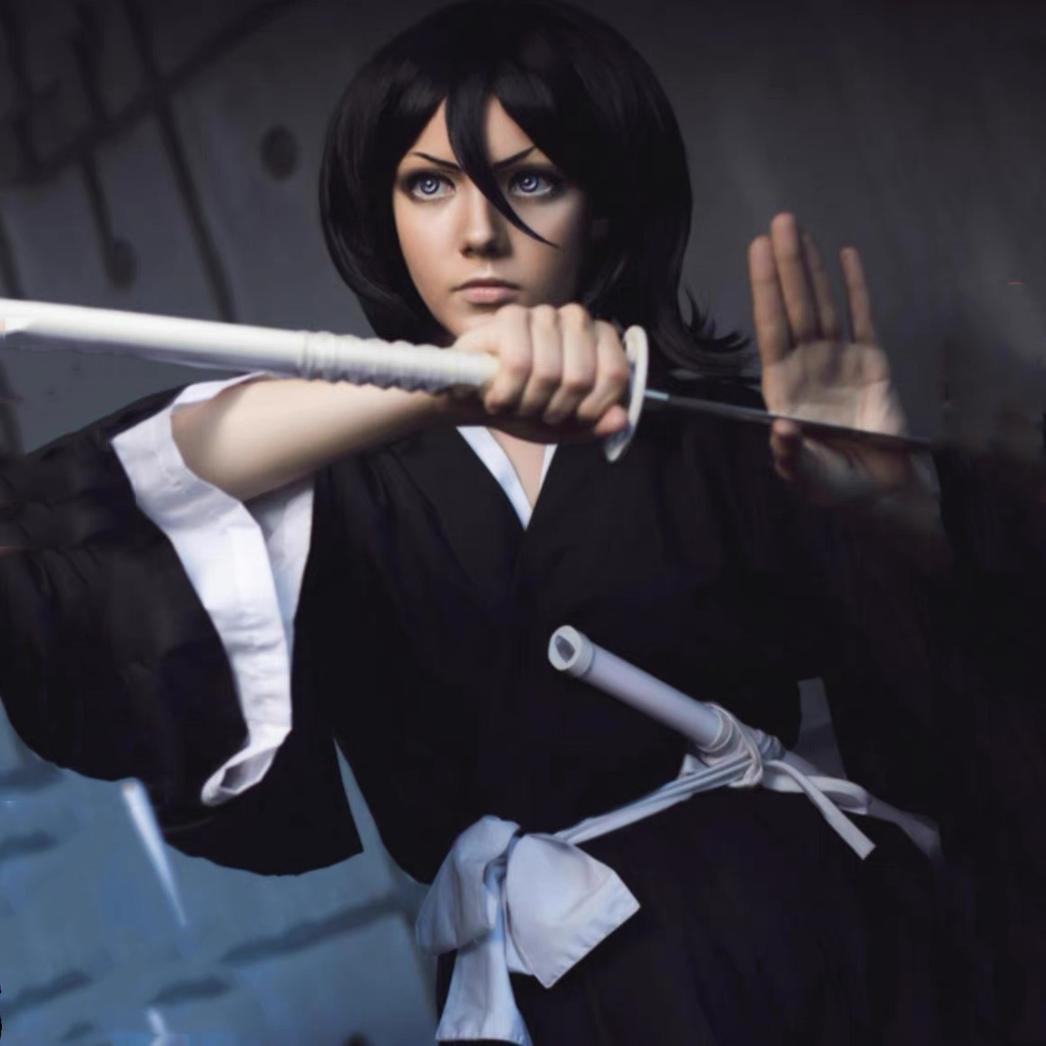 Bleach Kuchiki Rukia Cosplay C - Bleach Captain Coat ulasan dan harga