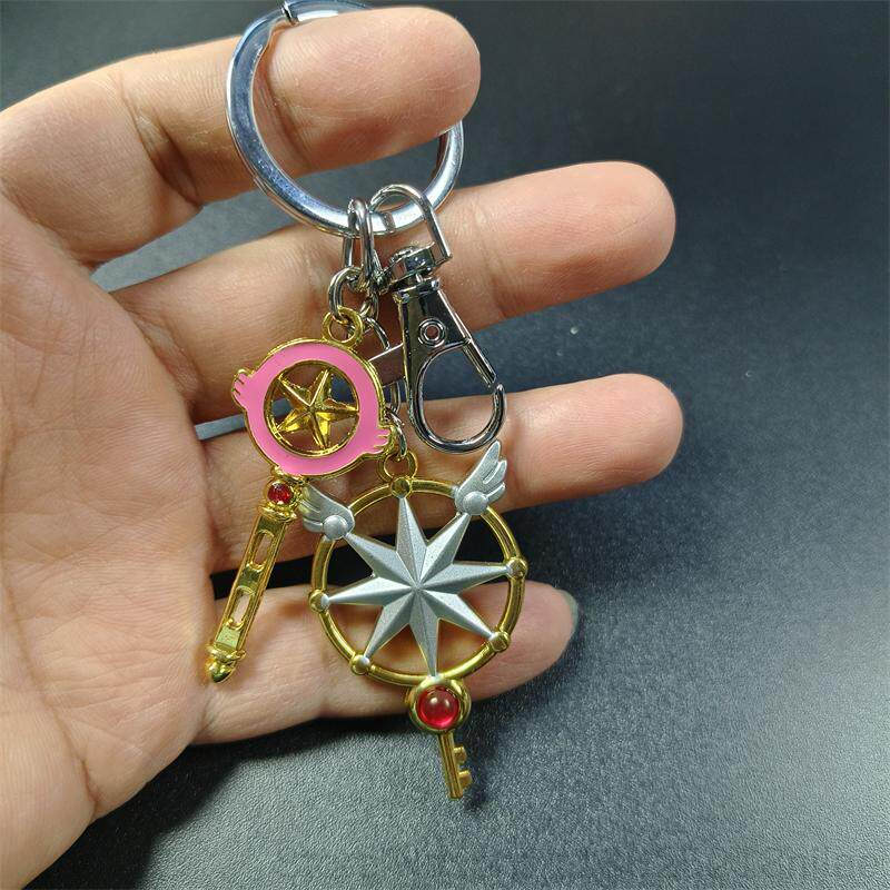 Cardcaptor Sakura Keychain Sta - Anime Cosplay Easy ulasan dan harga