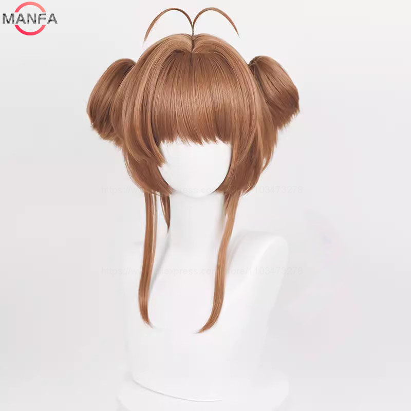 Anime Cosplay Wig Sakura Kinom - Anime Cosplay Easy ulasan dan harga
