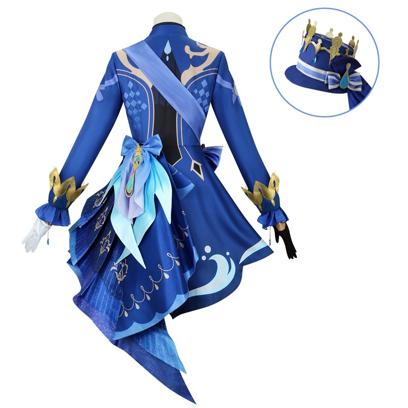Furina Cosplay Costume Wig Hai - Violet Evergarden Dress ulasan dan harga