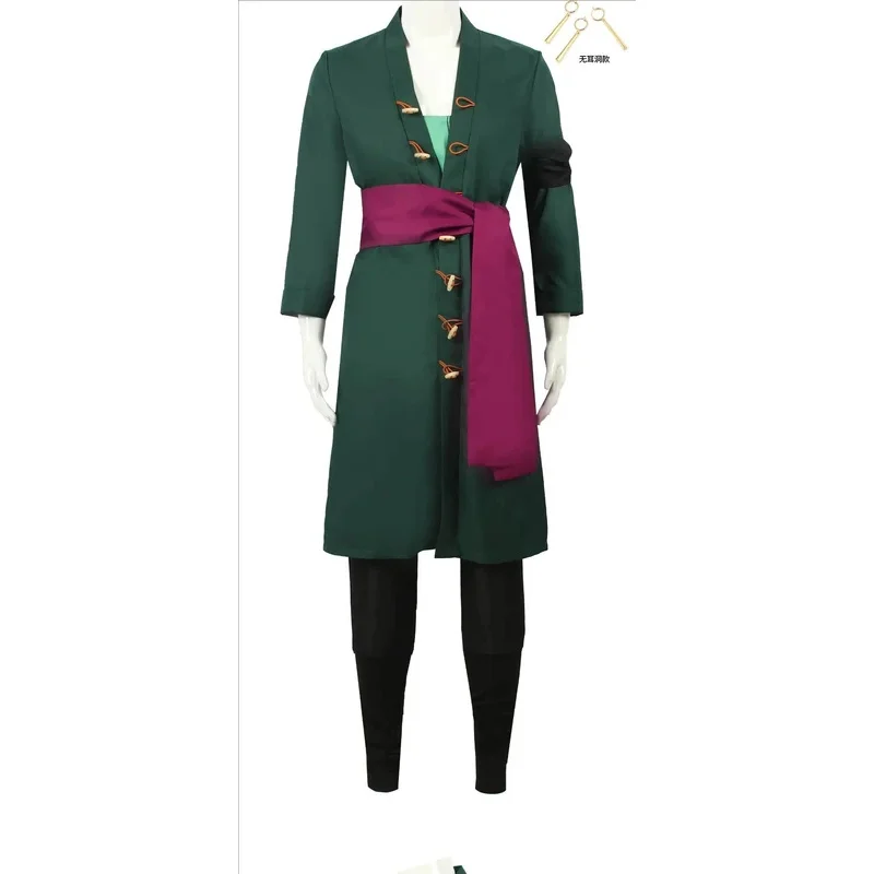 Anime Roronoa Cosplay Costume  - Anime Cosplay One Piece ulasan dan harga