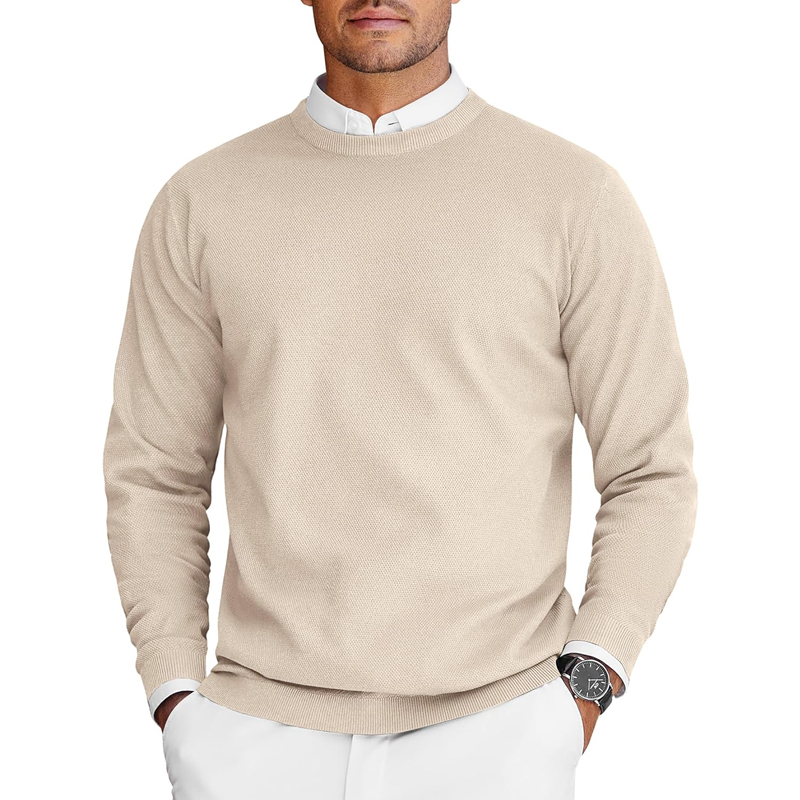 New Mens Crew Neck Sweaters Lo - Anime Cosplay Simple ulasan dan harga