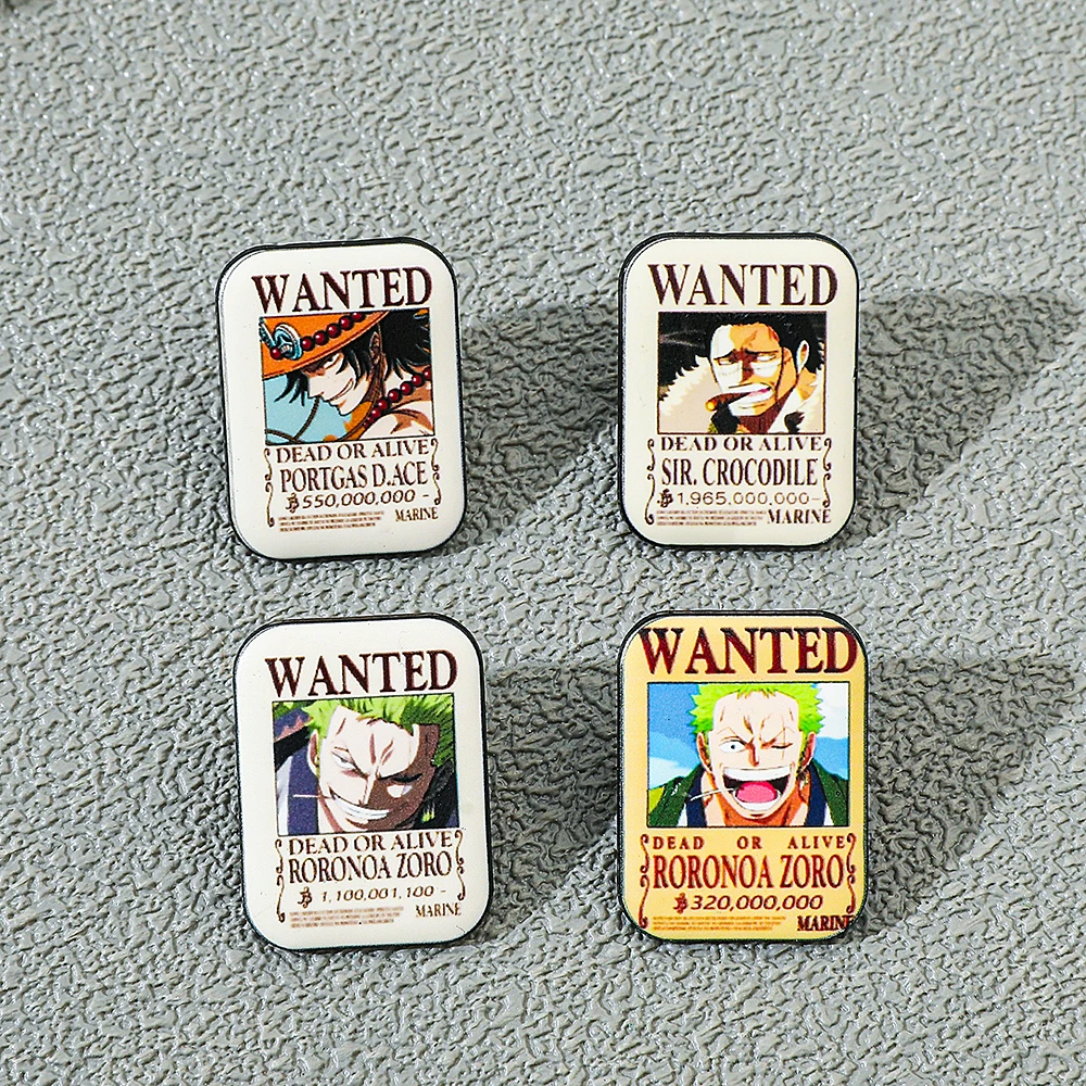4 Pcs ONE PIECE Cartoon Anime  - Anime Cosplay One Piece ulasan dan harga