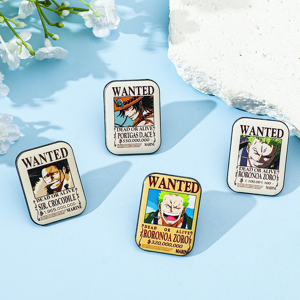 4 Pcs ONE PIECE Cartoon Anime  - Anime Cosplay One Piece ulasan dan harga
