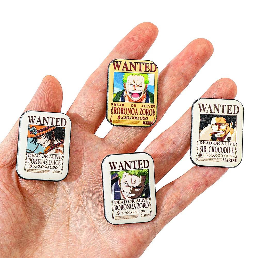 4 Pcs ONE PIECE Cartoon Anime  - Anime Cosplay One Piece ulasan dan harga