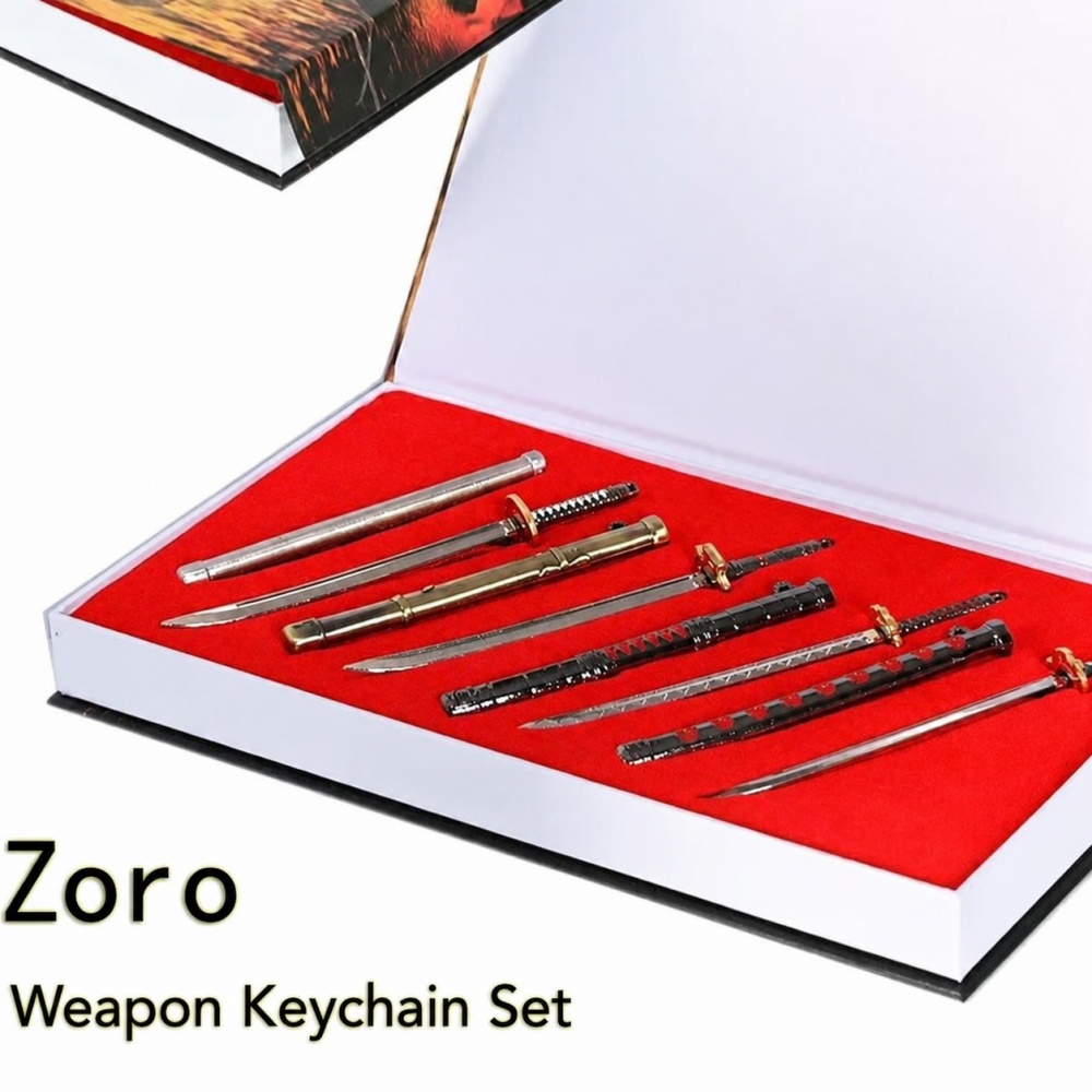 Anime One Piece Zoro Sword Key - Anime Cosplay Katana ulasan dan harga