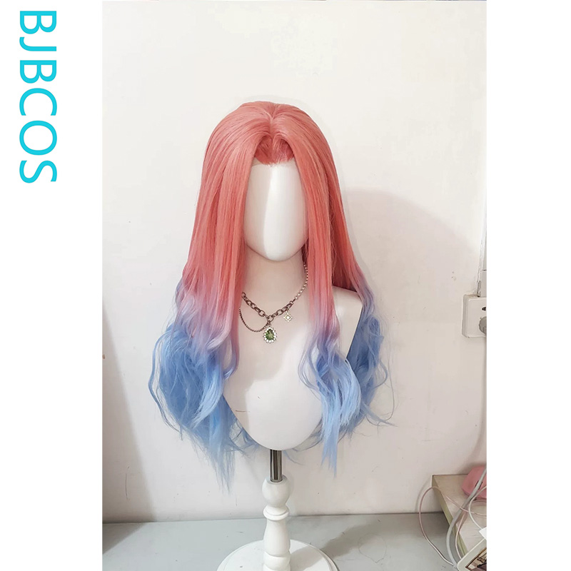 [Styled Wig]‌Mizi Cosplay Wig  - Cosplay Anime Pink Hair ulasan dan harga