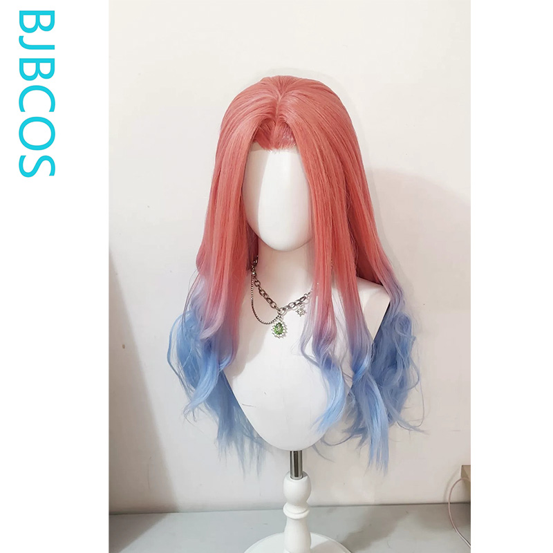 [Styled Wig]‌Mizi Cosplay Wig  - Cosplay Anime Pink Hair ulasan dan harga
