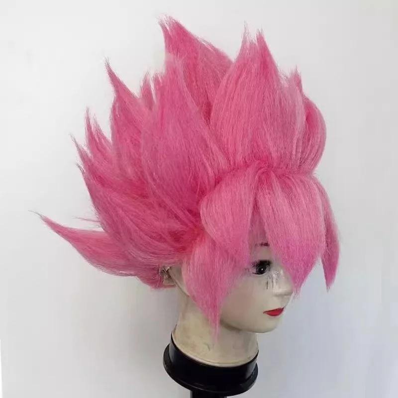 DY20JP Anime Goku Black Cospla - Cosplay Anime Pink Hair ulasan dan harga