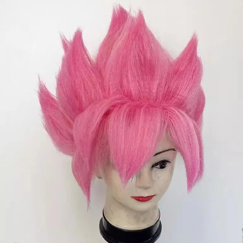 DY20JP Anime Goku Black Cospla - Cosplay Anime Pink Hair ulasan dan harga