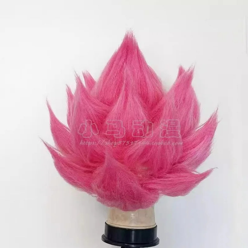 DY20JP Anime Goku Black Cospla - Cosplay Anime Pink Hair ulasan dan harga