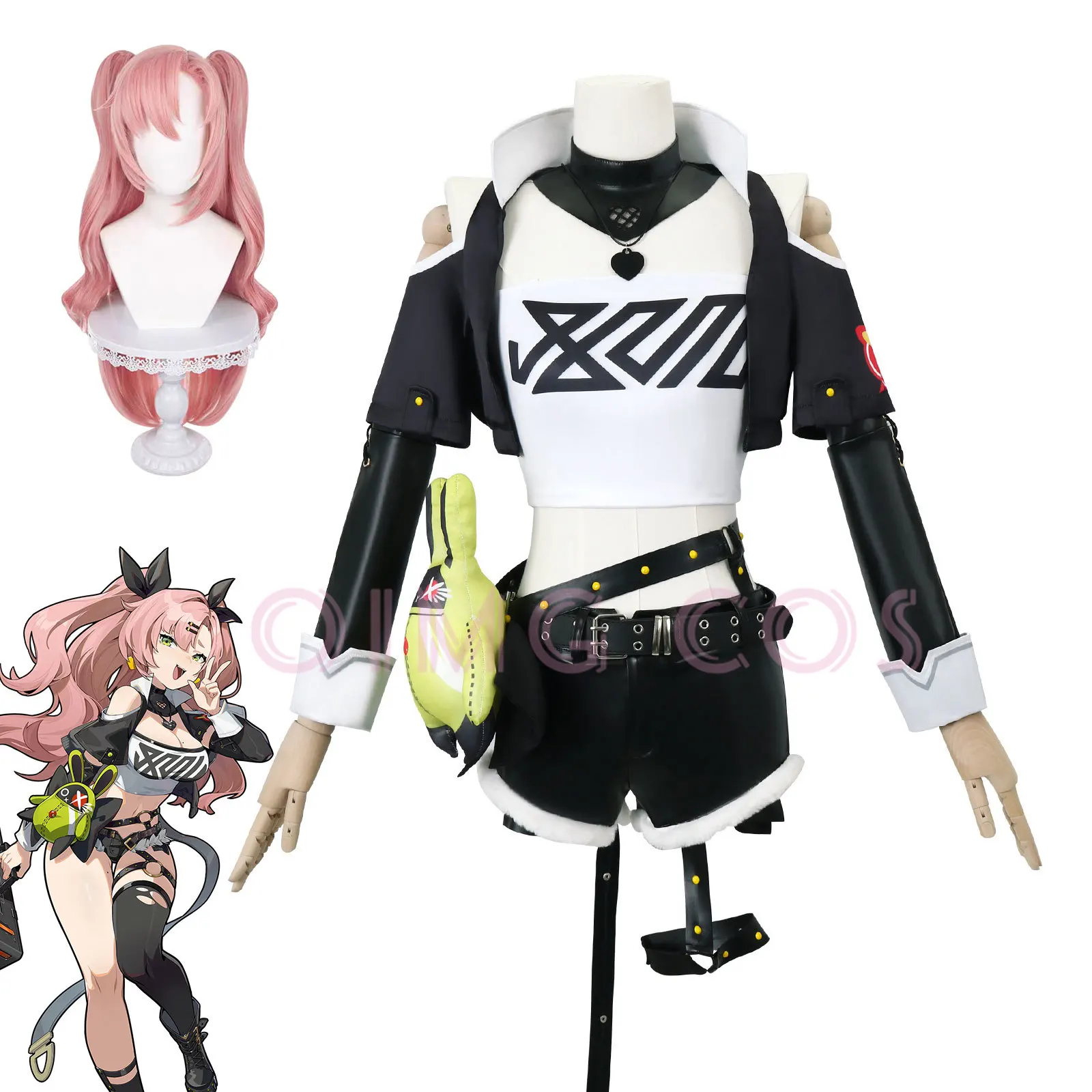 Nicole Demara Zenless Zone Zer - Cosplay Anime Top ulasan dan harga
