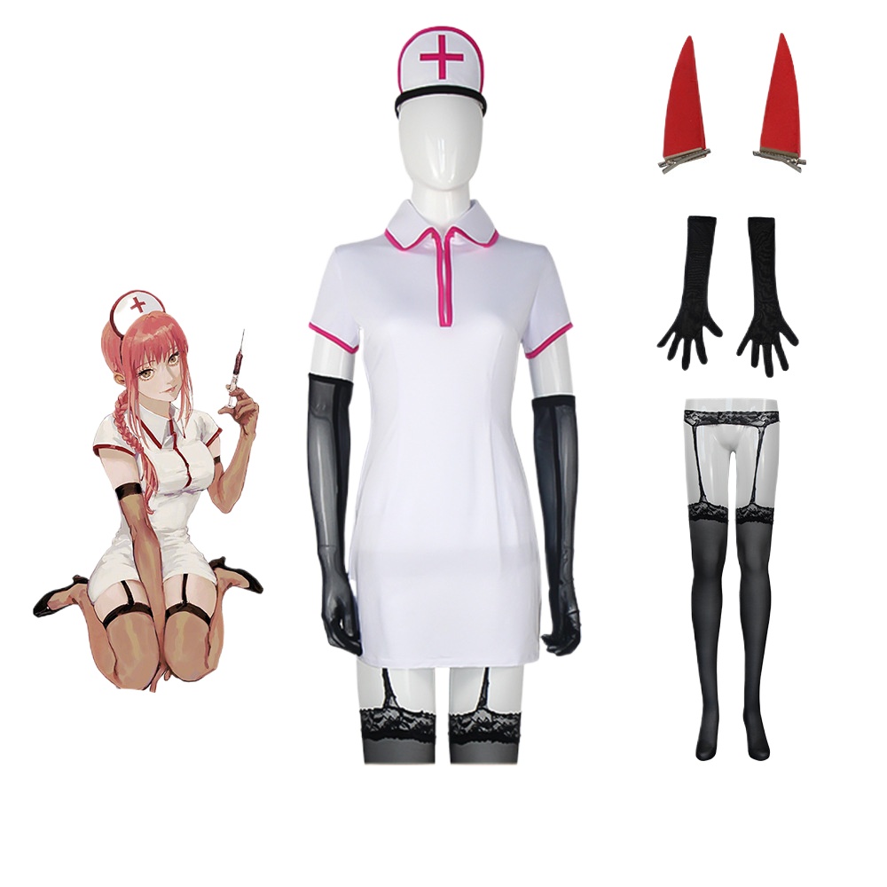Chainsaw Man Costume, Anime Gi - Anime Cosplay Makima ulasan dan harga