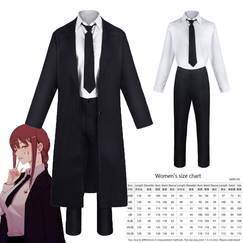 Anime Chain Saw Woman Cosplay  - Anime Cosplay Makima ulasan dan harga
