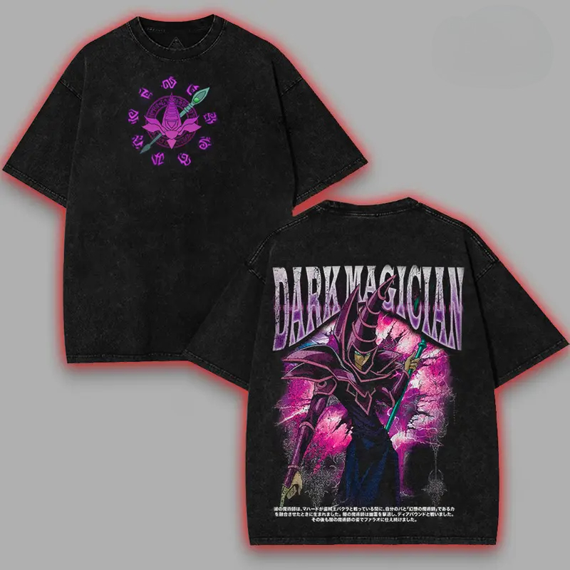 Men's Vintage Washed T-shirt Y - Anime Cosplay Easy ulasan dan harga