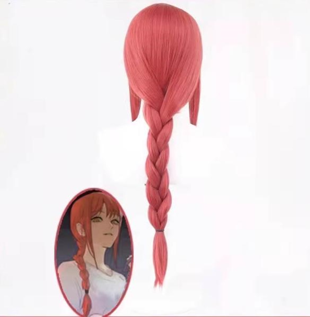 Makima Wig Cosplay Women  Anim - Anime Cosplay Makima ulasan dan harga