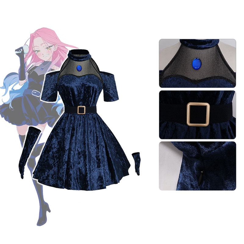 Mizi Cosplay Anime Alien Stage - Cosplay Anime Pink Hair ulasan dan harga