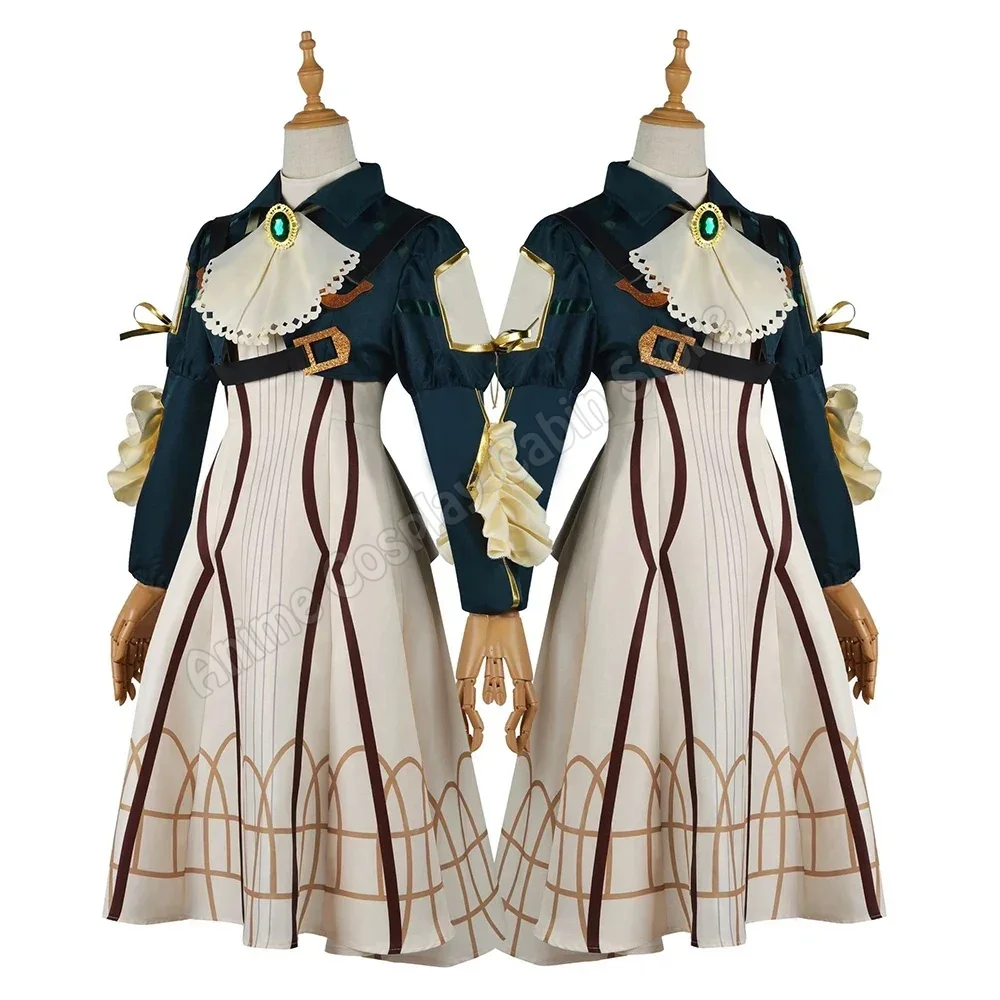 Anime Violet Evergarden Cospla - Violet Evergarden Dress ulasan dan harga