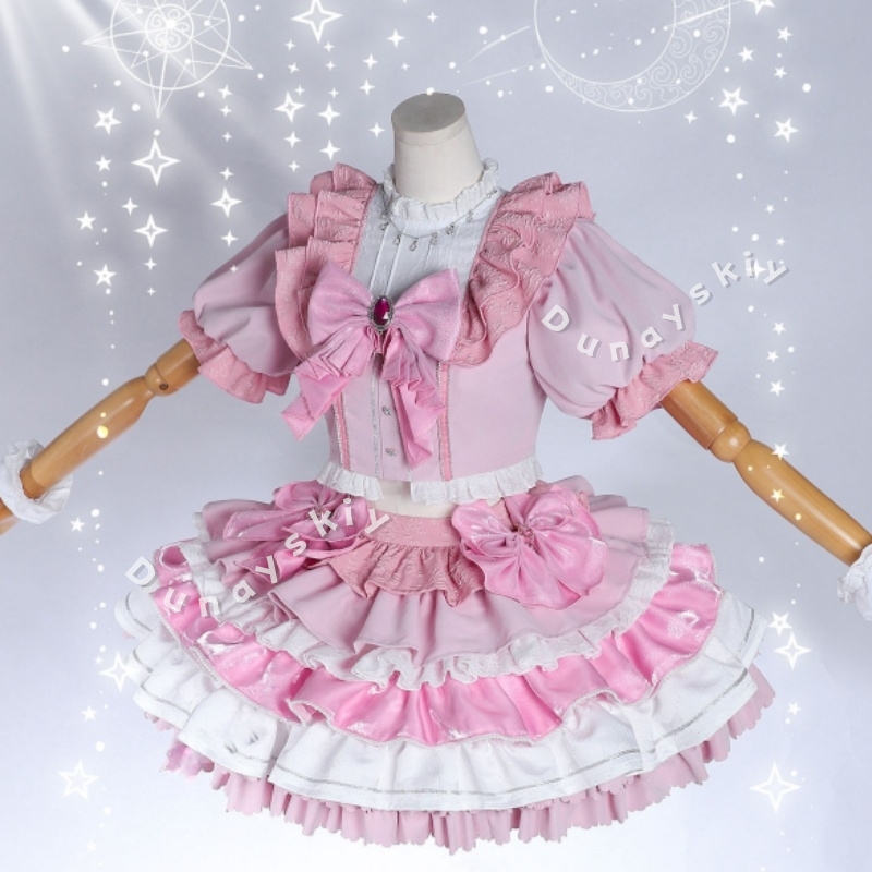 Puella Magi Madoka Magica Kana - Cosplay Anime Pink Hair ulasan dan harga