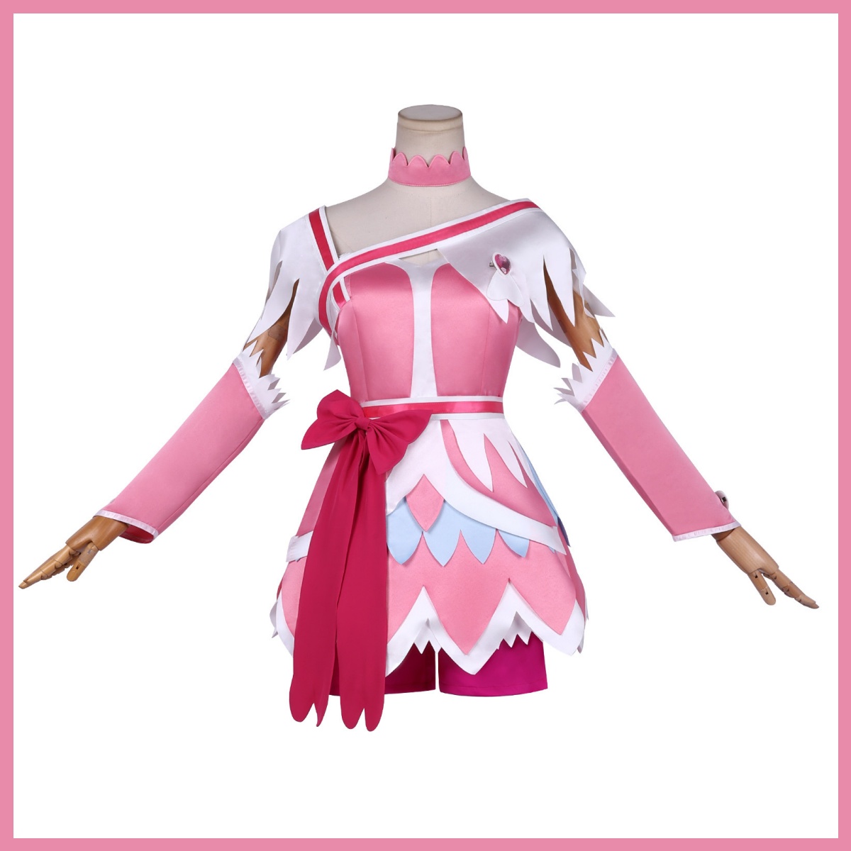 Anime Doki Doki! PreCure Cure  - Cosplay Anime Pink Hair ulasan dan harga
