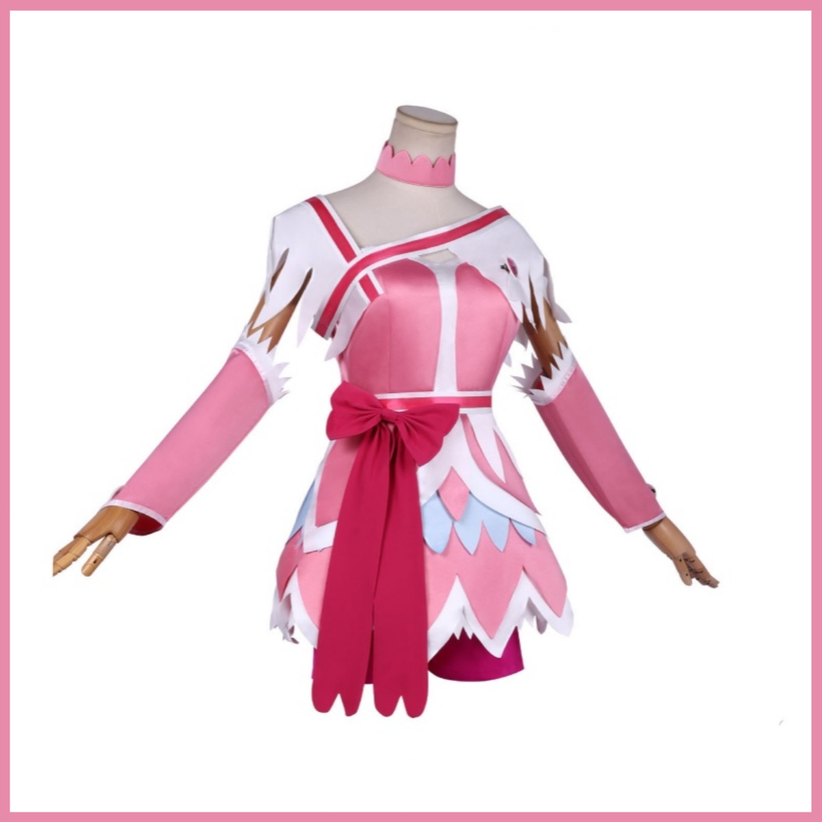 Anime Doki Doki! PreCure Cure  - Cosplay Anime Pink Hair ulasan dan harga