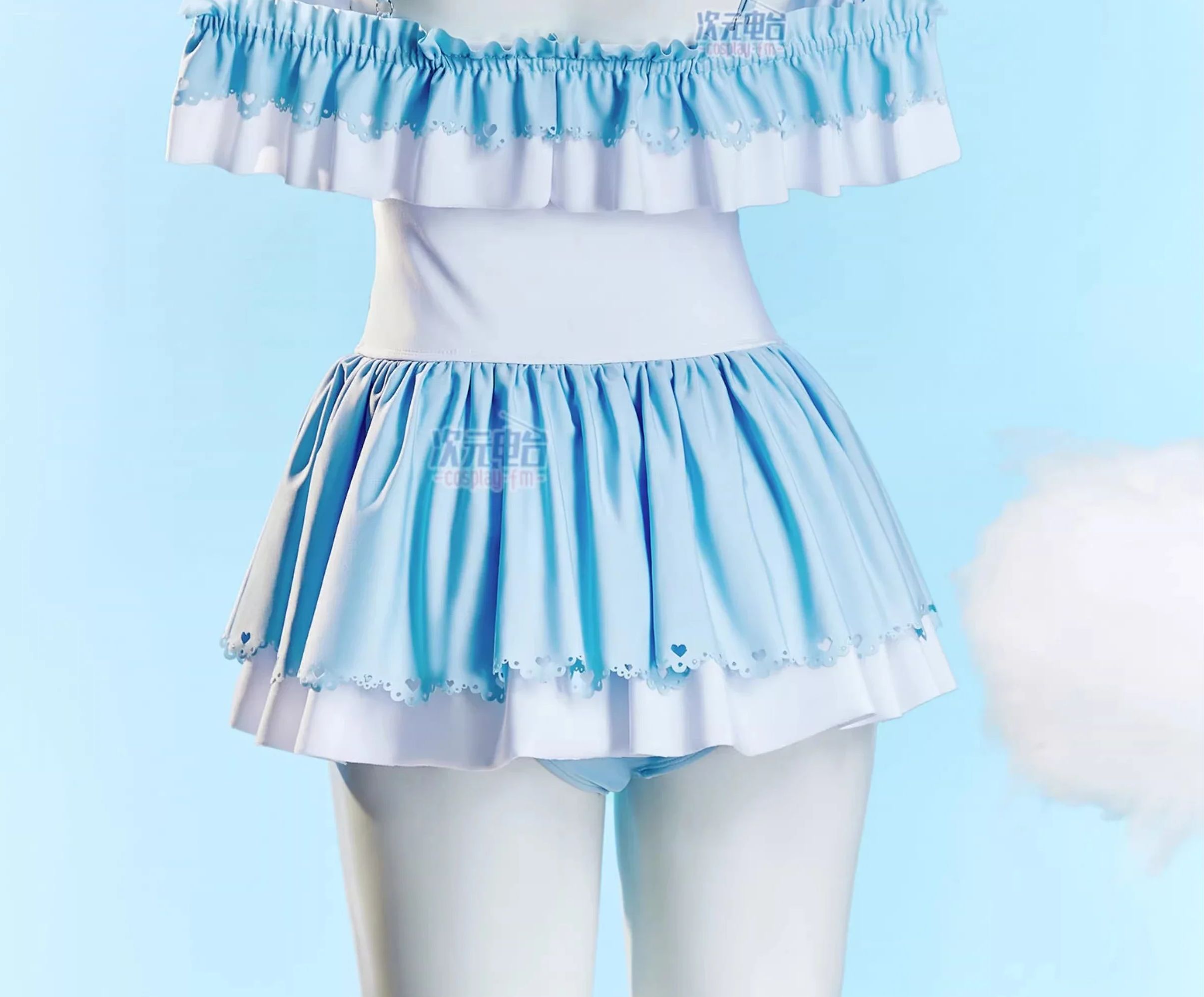Cinnamoroll cosplay costume Cu - Anime Cosplay For Girls ulasan dan harga