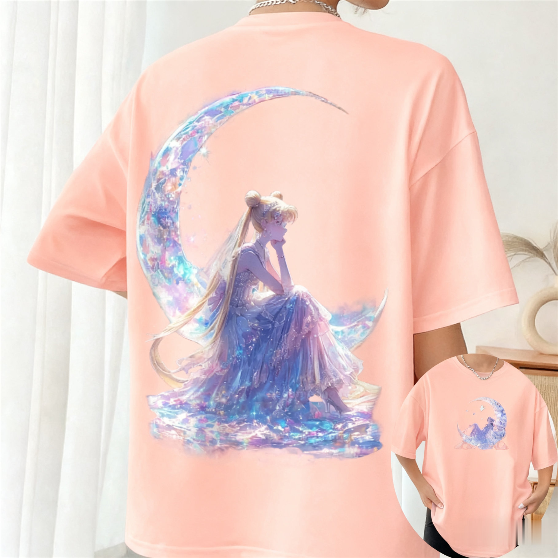 2026 Sailor Moon Anime Printed - Anime Cosplay Girlfriend ulasan dan harga
