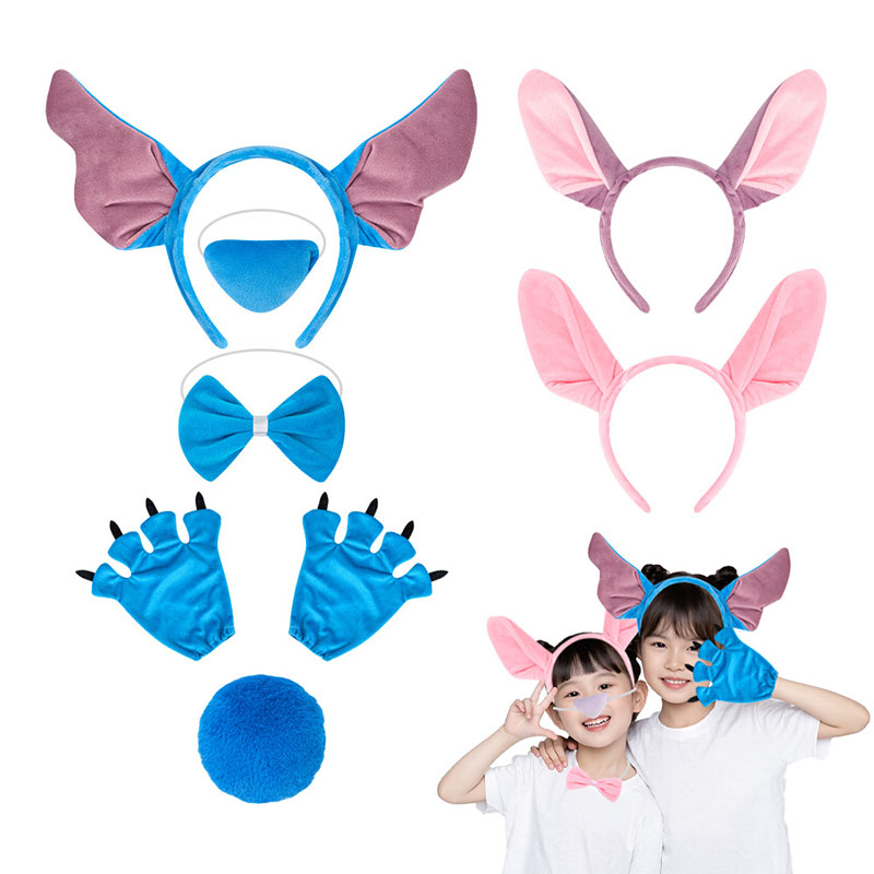Stitttches Angel Headband Mult - Cosplay Anime Pink Hair ulasan dan harga