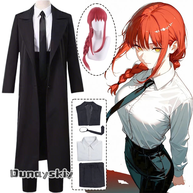 Anime Man Makima Cosplay Costu - Anime Cosplay Makima ulasan dan harga