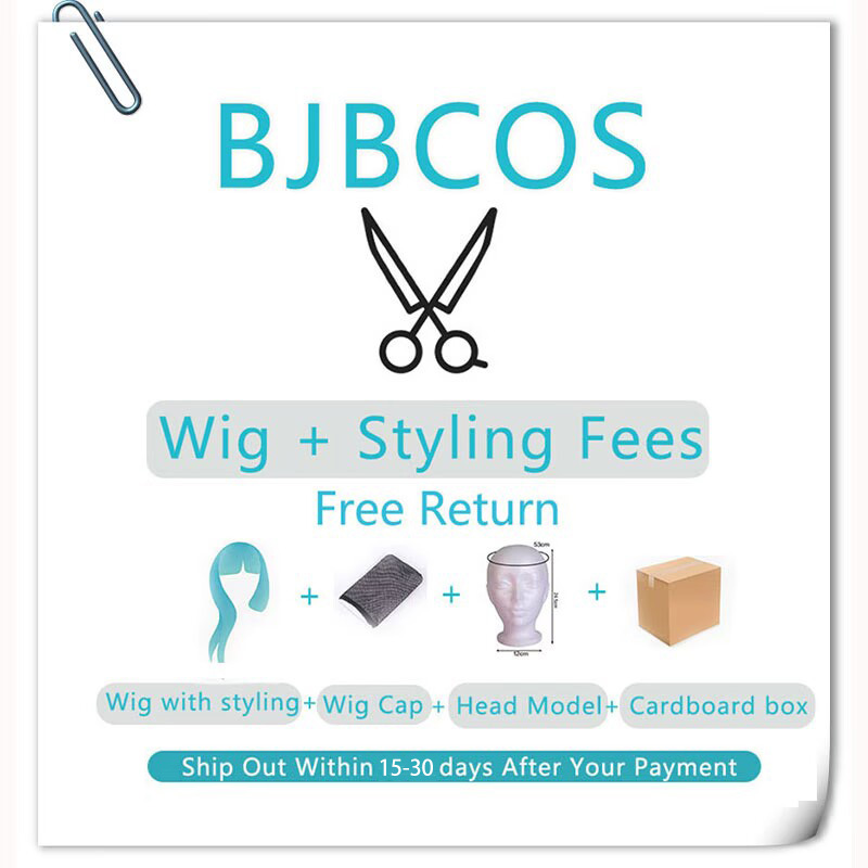 [Styled Wig]Sapphire Cosplay W - Cosplay Anime Pink Hair ulasan dan harga