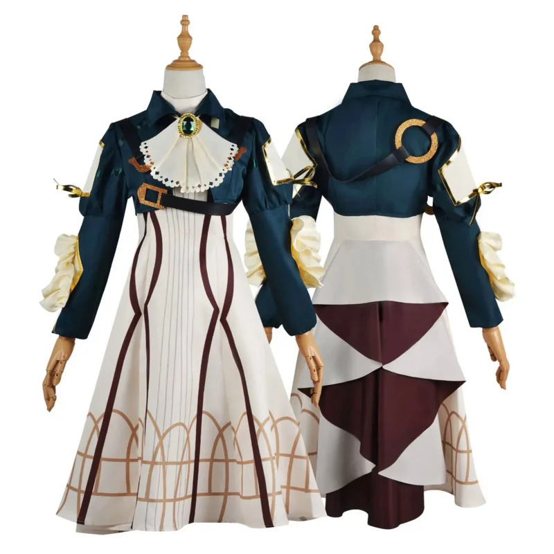 Anime Cosplay Violet Evergarde - Violet Evergarden Dress ulasan dan harga