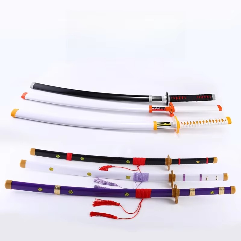 41in/104cm Demon Slayer Katana - Anime Cosplay Katana ulasan dan harga