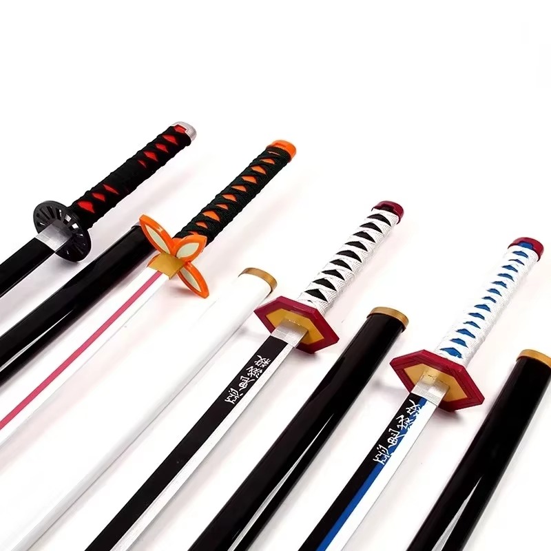 41in/104cm Demon Slayer Katana - Anime Cosplay Katana ulasan dan harga
