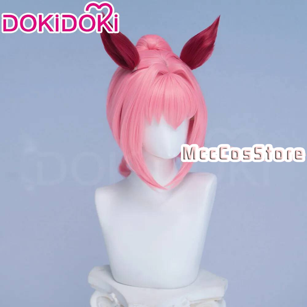 Umamusume Haru Urara Cosplay W - Cosplay Anime Pink Hair ulasan dan harga