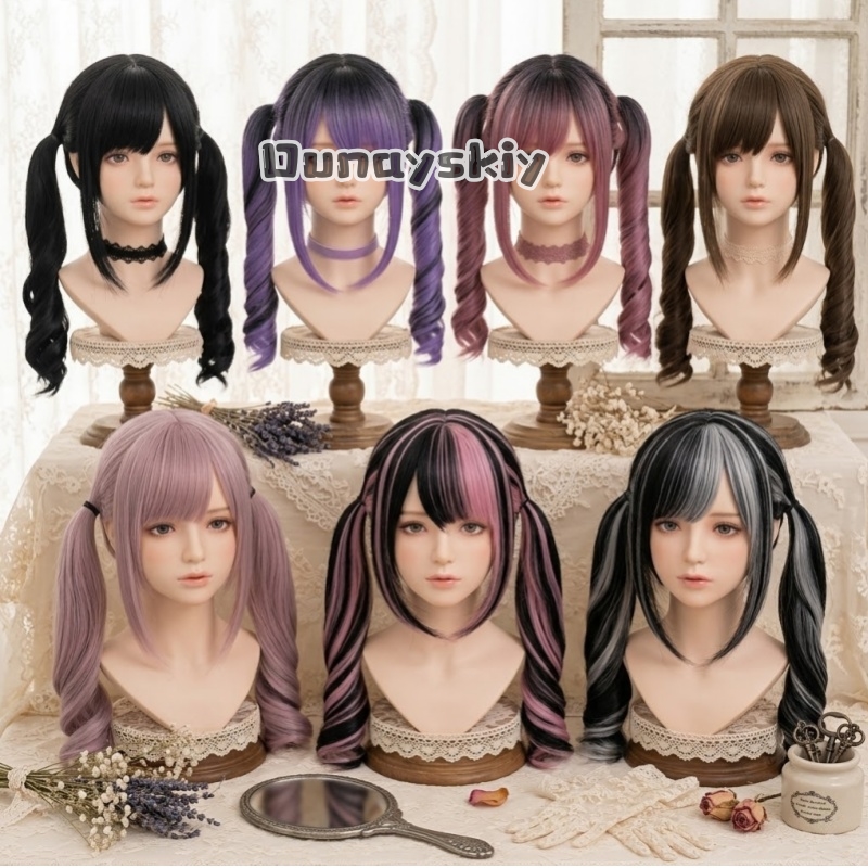 Cosplay Jirai Kei  Halloween P - Cosplay Anime Pink Hair ulasan dan harga