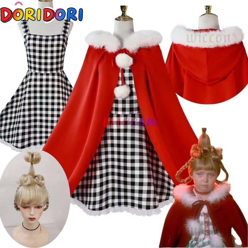 Anime Cindy Lou Cosplay Costum - Anime Cosplay Kid ulasan dan harga